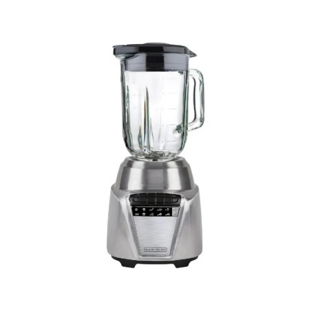 LICUADORA B+D INOX 700W 8 VEL VIDRIO 1.25L BL0876-2SDLA 