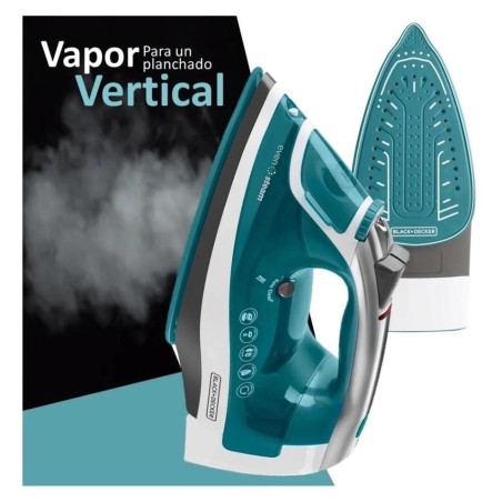 PLANCHA VAPOR B+D ICR1924 CERAM CABLE RETRACTIL VITESSA 