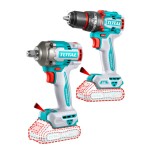 PISTOLA IMPACTO TOTAL 20V + TALADRO UTCKLI20275
