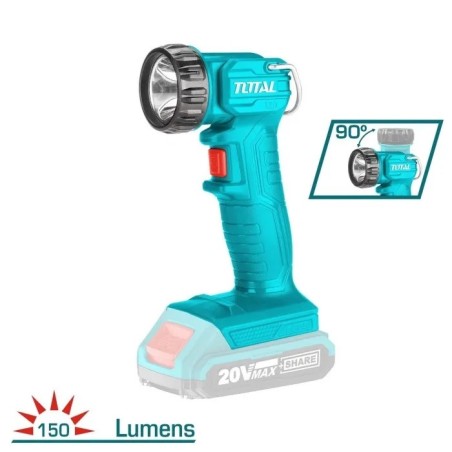 COMBO TOTAL 20V UTOSLI241292 TALADR + PIST IMP + ESMERIL + LINT 