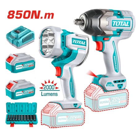 COMBO PISTOLA IMPAC TOTAL 20V 850NM + LINT UTOSLI241181