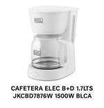CAFETERA ELEC B+D 1.7LTS JKCBD7876W BLCA