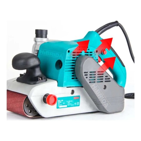 LIJADORA BANDA TOTAL 1200W 4"X24" UTBS12001