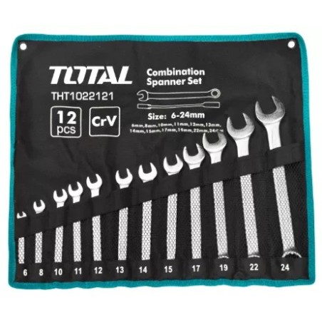 JUEGO LLAVES COROFIJA TOTAL 12PCS THT1022121