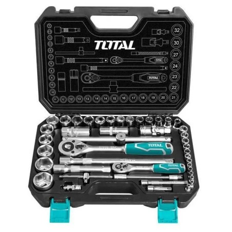 JUEGO CUBOS TOTAL 1/4-1/2 44PCS THT421441