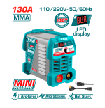 INVERSOR TOTAL MMA MINI 130A 111/220V UTW213049