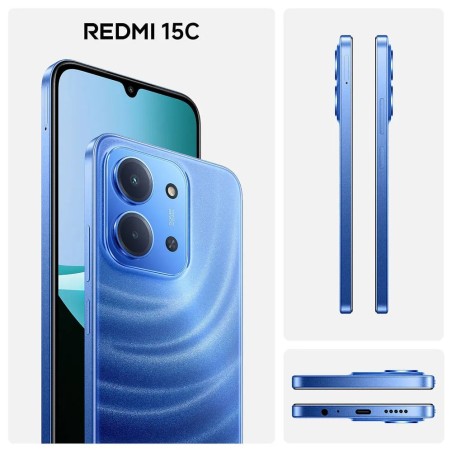 CELULAR REDMI 15C 256GB/8GB 50MP/8MP 6.9" 6000mAh 