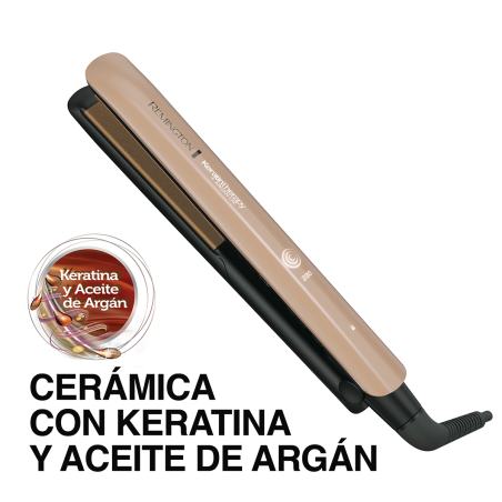 ALISADORA REMINGTON BRONCE CERAMICA S-8599 KERAT + ARG