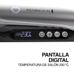 ALISADORA MINI D/PERLA CERAMICA S-2900 REMINGTON