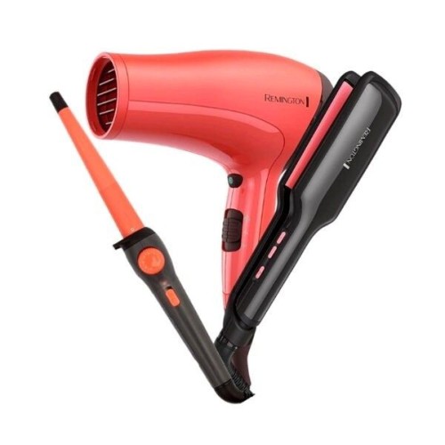 COMBO ALISADORA S5520 + SEC D3015MP + RIZADOR REMINGTON