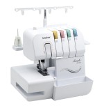 MAQUINA COSER BROTHER OVERLOCK 3 A 4 HILOS 1034DX 