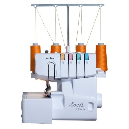 MAQUINA COSER BROTHER OVERLOCK 3 A 4 HILOS 1034DX 