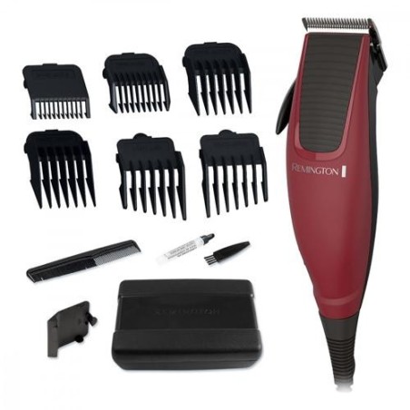 CORTADORA REMINGTON ROJA 13PZS HC1095A-110F C/AJUSTE