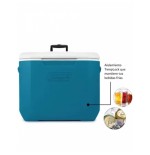 HIELERA COLEMAN CHIL 60QT C/RUEDAS OCEAN 2160832