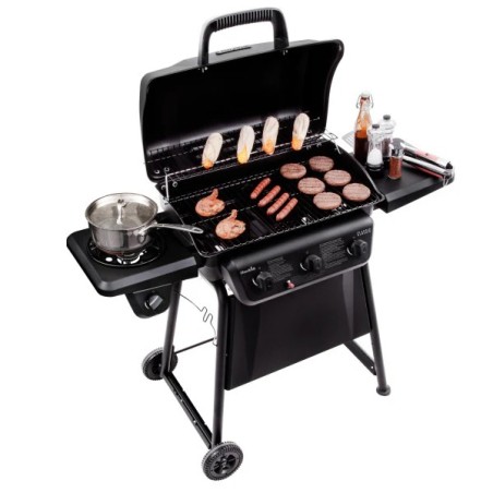 PARRILLA C-B GAS 30.000 BTU 3+1Q AT360 C/VALV CV3BPB C/QUEMAD