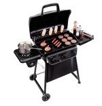 PARRILLA C-B GAS 30.000 BTU 3+1Q AT360 C/VALV CV3BPB C/QUEMAD