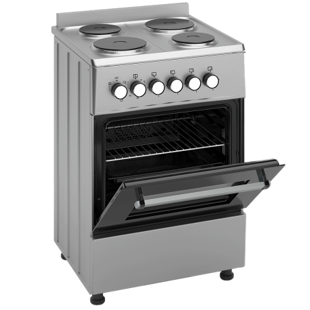 COCINA ELEC TELSTAR 24" 4Q DISCO GRIS TCE024310FR 220V