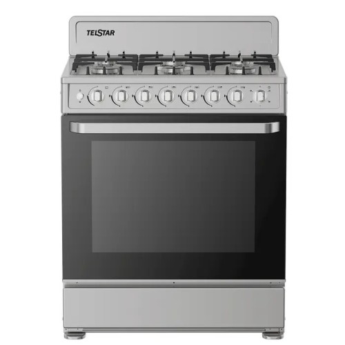 COCINA GAS TELSTAR 30" 6Q SLBSP TCG030522MD