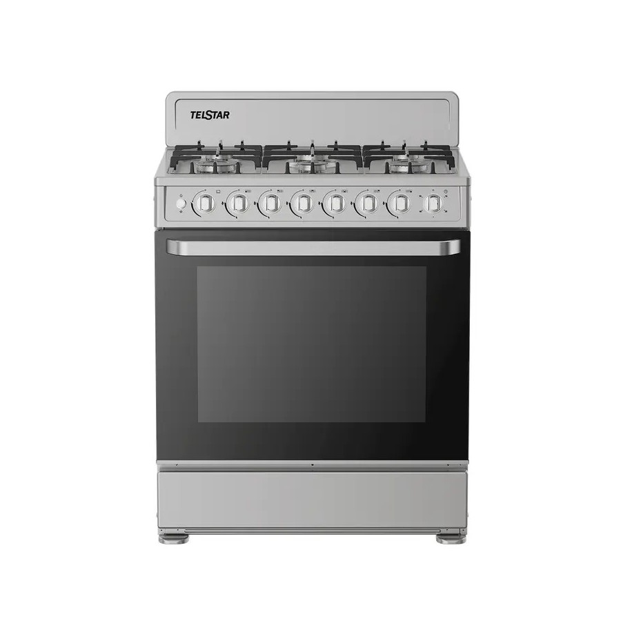 COCINA GAS TELSTAR 30" 6Q SLBSP TCG030522MD