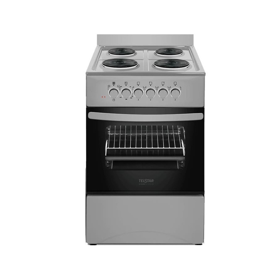 COCINA GAS TELSTAR 4Q 24" SILVER TCG024521MD