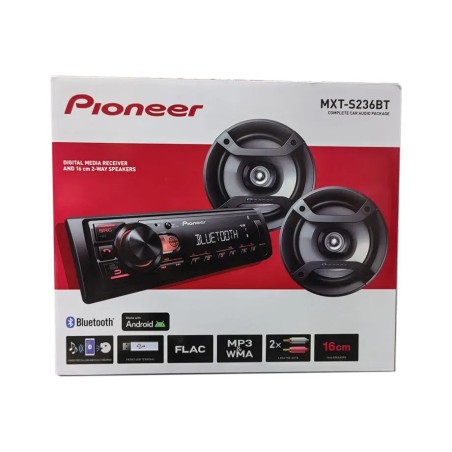 COMBO RADIO PIONEER + PARLANTE MXTS236BT