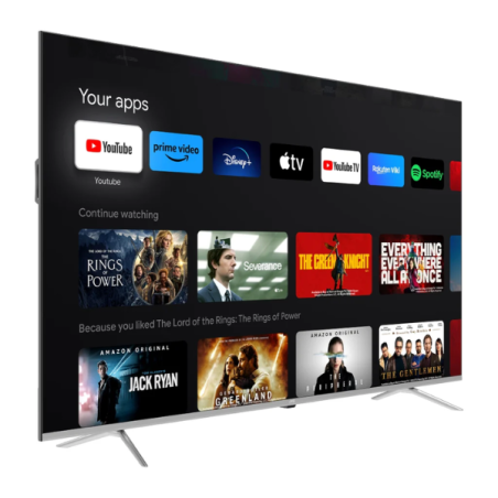TV QLED JVC 86" SMART 4K GOOGLE TV LT-86KB738