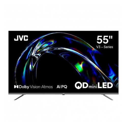 TV LED JVC 55" SMART 4K UHD QLED LT-55KM958 GOOGLE TV