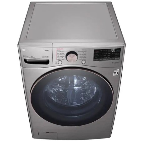 LAVADORA AUTO LG 22KG CF SILVER WM22VV2S6BR