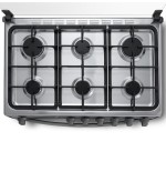 COCINAS GAS INDURAMA 32¨ MARSELLA SILVER 6Q