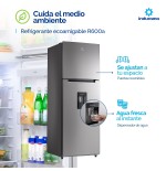 REFRI AUTO INDURAMA 13CF INOX RI-439D LED