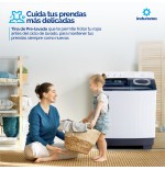 LAVADORA SEMI INDURAMA 21KG LRI-21BLSA REFORZADA