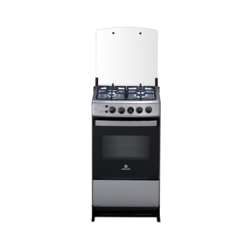 COCINA GAS INDURAMA 20" CADIZ PLUS SILVER FUNDI ENC/AUTO