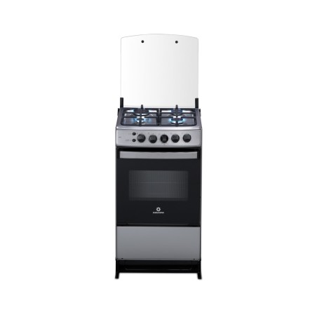 COCINA GAS INDURAMA 20" CADIZ PLUS SILVER FUNDI ENC/AUTO