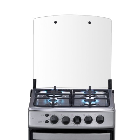 COCINA GAS INDURAMA 20" CADIZ PLUS SILVER FUNDI ENC/AUTO