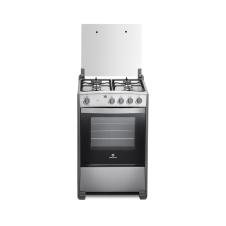 COCINA GAS INDURAMA 24" CORUÑA FUNDI INOX