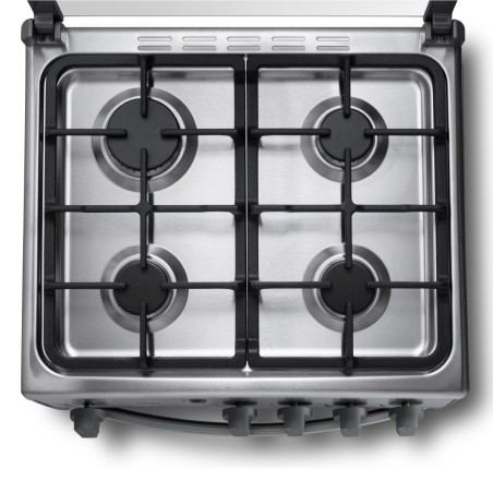 COCINA GAS INDURAMA 24" CORUÑA FUNDI INOX