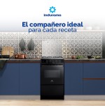 COCINA GAS INDURAMA 20" CANELA PLUS NEGRA FUNDI