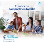 COCINA GAS INDURAMA 20" CANELA PLUS NEGRA FUNDI