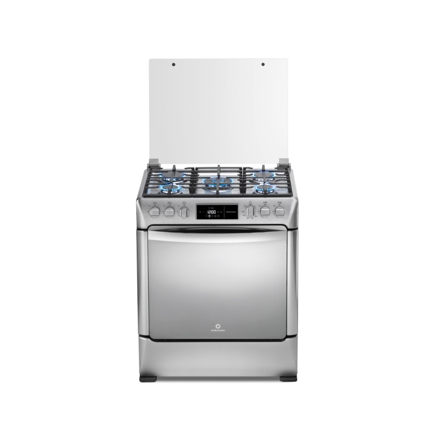 COCINA GAS INDURAMA 30" MONTECARLO INOX DORADOR Y CONVECCION
