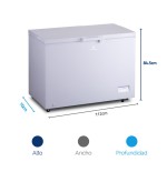 CONGELADOR HTL INDURAMA 11CF CI-299IBL DUAL
