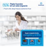 CONGELADOR HTL INDURAMA 11CF CI-299IBL DUAL