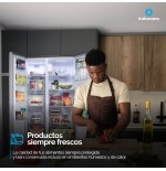 REFRI SXS INDURAMA 17CF INVERTER INOX DISPEN RI-770D