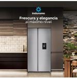 REFRI SXS INDURAMA 17CF INVERTER INOX DISPEN RI-770D
