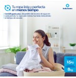 LAVADORA SEMI INDURAMA 15KG LRI-15BLSA REFORZADA