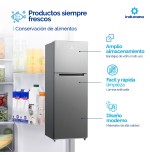 REFRI AUTO INDURAMA 9CF INOX RI-389 LED