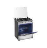 COCINA GAS INDURAMA  30" NAPOLI 6Q SILVER FUNDI ENC/AUTO