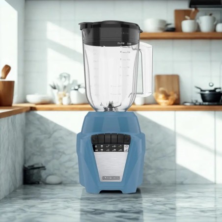 LICUADORA B+D ICE CRUSH PLAST 8V 700W BL0877-1ADLA AZUL