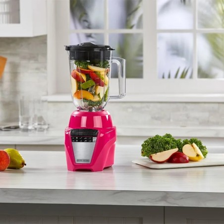 LICUADORA B+D ICE CRUSH PLAST 8V 700W BL0877-1PDLA ROSA