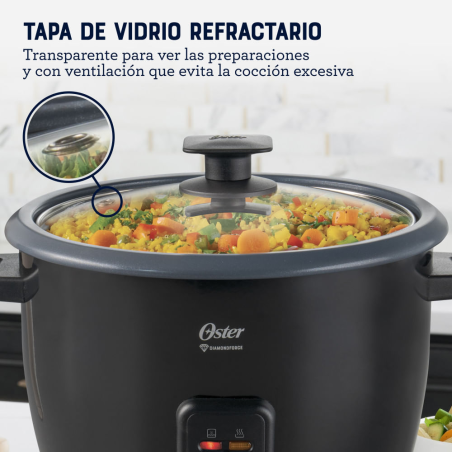 OLLA ARROCERA OSTER 10TZ CKSTRCB10DFBLK NEGRA 
