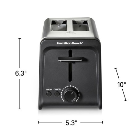 TOSTADOR PANES HAMILTON B 2 REB INOX 22997FG